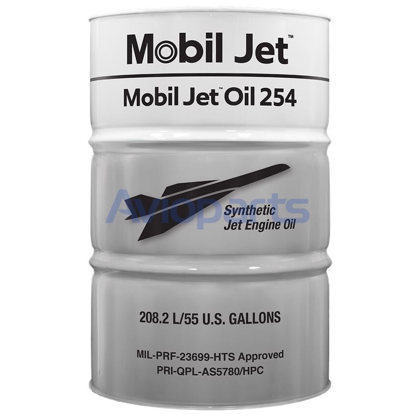 124431 - MOBIL JET 254 , GAS TURBINE LUBRICANT,  55 GAL DRUM // MIL-PRF-23699-HTS